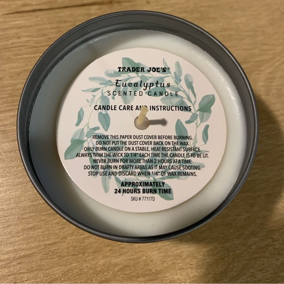 Brand new Trader Joe’s Eucalyptus Candle - Picture 5 of 5